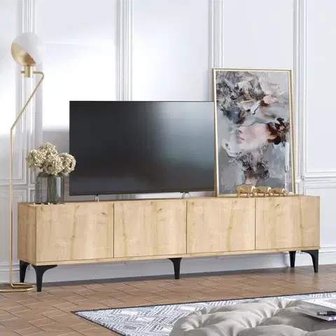 TV stolíky TV stolík Nora - Sapphire Oak