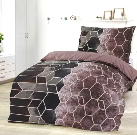 Obliečky Obliečky deluxe bavlnené Palermo 200x140cm+90x70cm TiaHome