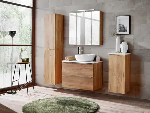 Kúpeľňový nábytok COMAD CAPRI OAK 821A FSC Skrinka pod umývadlo 80cm