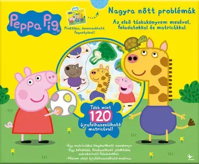 Nalepovačky, vystrihovačky, skladačky Peppa malac: Nagyra nőtt problémák