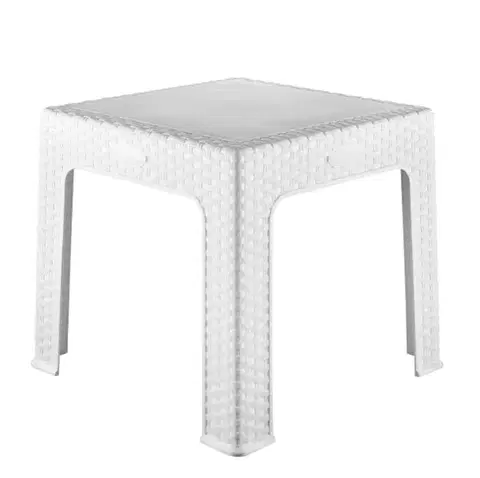 Nábytok MAKRO - Stôl detský Rattan biely