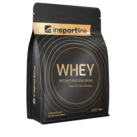 Proteíny Protein inSPORTline WHEY 700g slaný karamel