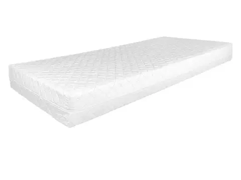 Matrace KONDELA Vacom obojstranný penový matrac 90x200 cm biela