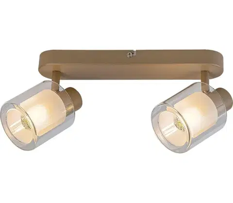 Svietidlá Rabalux 73064 - Bodové svietidlo MIRRAL 2xE14/15W/230V 73064
