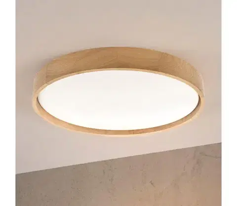 Svietidlá BRILAGI - LED stropné svietidlo MANAROLA PLAIN LED/36W/230V 3000K pr. 48 cm dub 8590828037767