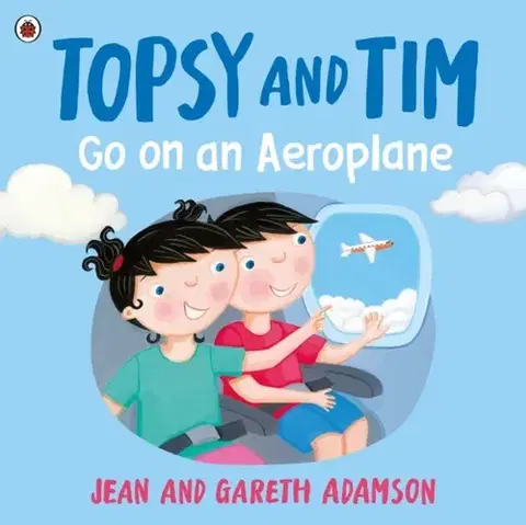 Leporelá, krabičky, puzzle knihy Topsy and Tim: Go on an Aeroplane - Jean Adamson