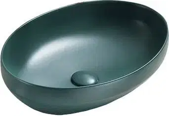 Umývadlá MEXEN - Cornelia umývadlo na dosku 50x36, tmavo zelená mat 21885047