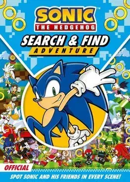 Pre deti a mládež - ostatné Sonic the Hedgehog Search & Find Adventure - Sonic The Hedgehog