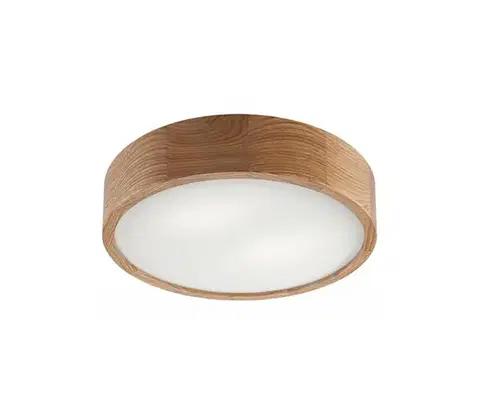 Svietidlá  Stropné svietidlo OAK 2xE27/60W/230V dub, pr. 37,5 cm LD.PD-6.2 OAK
