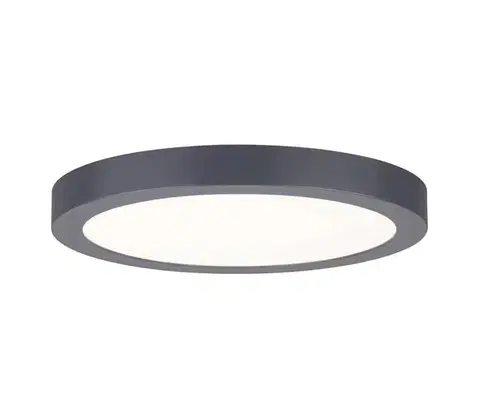 Svietidlá Paulmann 70988 - LED/22W Stropné svietidlo ABIA 230V antracit 70988