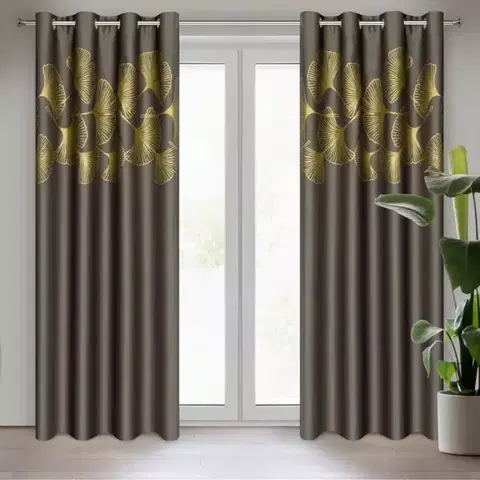 Závesy do spálne Záves HARMONY 140X250 na priechodkách 398908