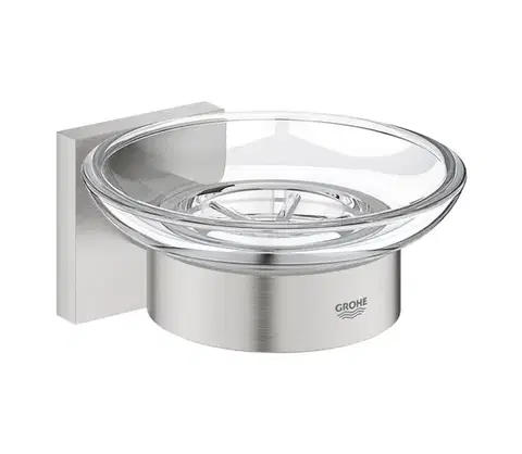 Svietidlá GROHE 41096DC0 - Nerezová miska na mydlo START CUBE 110 x 56 x 125 mm 41096DC0