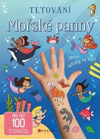 Pre dievčatá Mořské panny: tetování