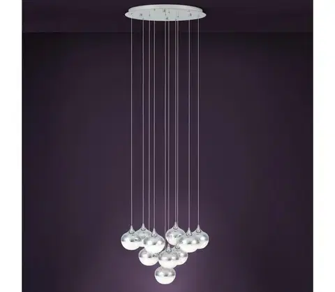 Svietidlá Eglo 39527 - LED Stmievateľný luster na lanku MIOGLIA 10xLED/3,1W/230V 39527