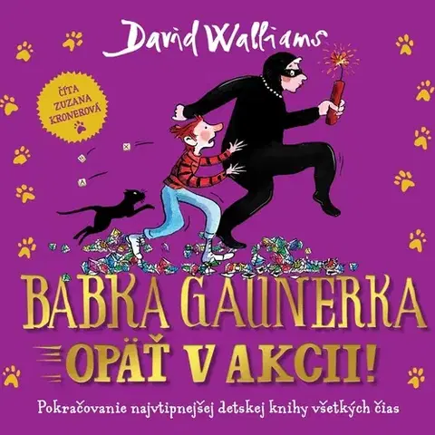 Pre deti a mládež - ostatné Wisteria Books a SLOVART Babka gaunerka opäť v akcii