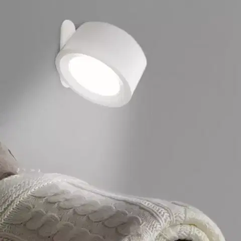 Lampy do obývačky Lampa s klipom CLIPSPOT 47004 biela K1