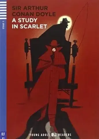 Zjednodušené čítanie A Study in Scarlet - A1, bez CD - Arthur Conan Doyle