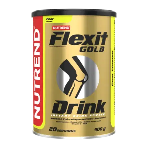 Komplexné kĺbové výživy Nutrend Kĺbová výživa Flexit Gold Drink hruška
