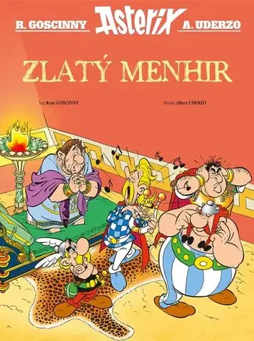 Komiksy Asterix - Zlatý menhir - René Goscinny,Albert Uderzo,René Goscinny,Helena Vosecká