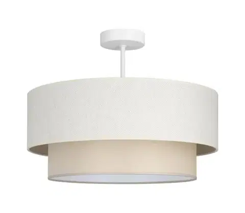 Svietidlá  Prisadené stropné svietidlo NATIA, 1×E27/60W/230V, priemer 45 cm, krémové H0233