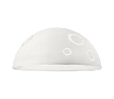 Lampy  Náhradné sklo SFERA E27 140x300 mm biela klosz 244