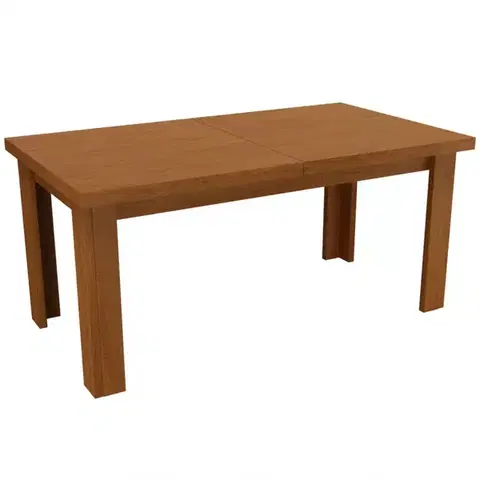 Jedálenské stoly Rozkladací stôl 160/200x90cm jaseň svetlý
