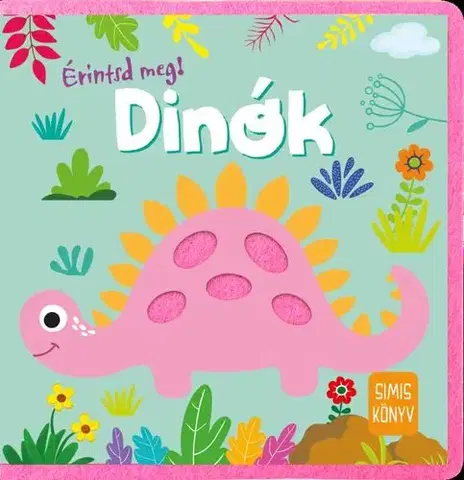 Leporelá, krabičky, puzzle knihy Érintsd meg! Dinók