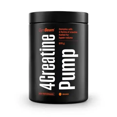 Viaczložkový kreatín GymBeam Creatine Pump pomaranč
