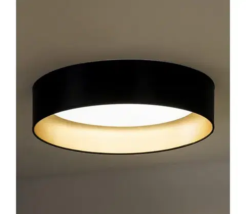Svietidlá  - LED Stropné svietidlo ROLLER LED/24W/230V pr. 45 cm čierna/zlatá 605304