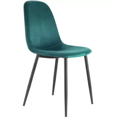Čalúnené stoličky Stolička Billy Dc-4724 Dark Green
