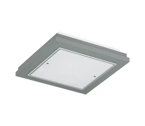 Svietidlá Argon 7269 - Stropné svietidlo TABOR 2xE27/15W/230V 32x32 cm sivé 7269