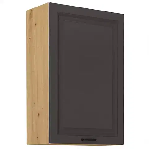 Kuchynské skrinky visiace Kuchynská skrinka STILO grafit mat/artisan 60g-90 1f