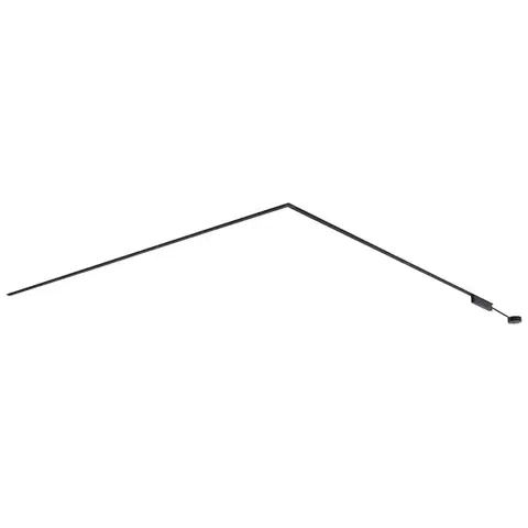 Koľajnicové svetelné systémy Moderný koľajnicový systém čierny 1-fázový 400 cm - Magnetic