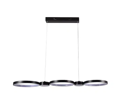 Svietidlá  LED Luster na lanku LED/38W/230V 3000K čierna 10044