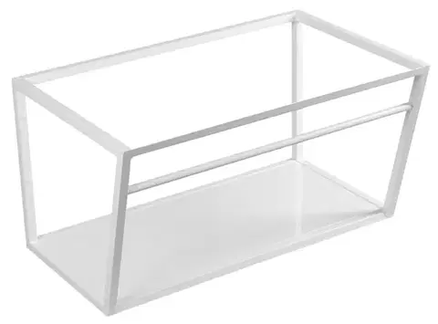 Kúpeľňový nábytok SAPHO - SKA konzola pod umývadlo 750x400x460, biela mat, s bielou MDF policou SKA112