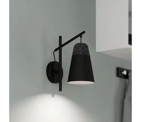 Svietidlá Eglo 99546 - Nástenné svietidlo CANTERRAS 1xE27/40W/230V 99546