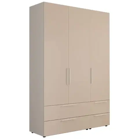Šatníkové skrine Skriňa Moduklix Set 9 Piesok/Biela