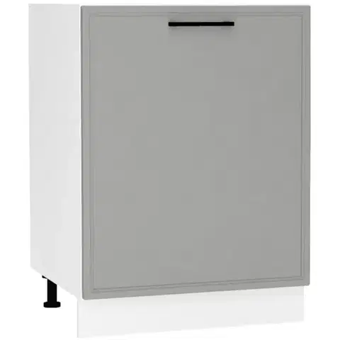 Kuchynské skrinky stojace Kuchynská skrinka Emily D60 PL Dast Grey