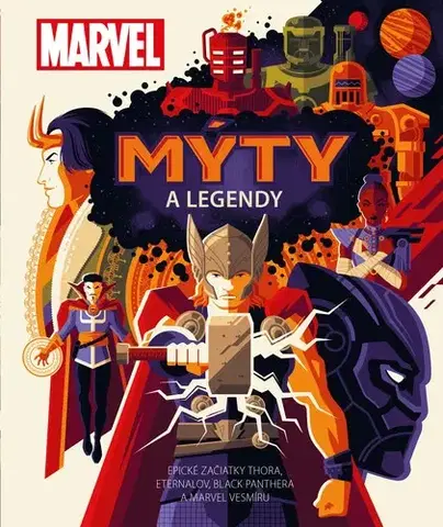 Komiksy Marvel: Mýty a legendy - Kolektív autorov,Marek Barányi