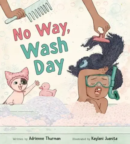 Leporelá, krabičky, puzzle knihy No Way, Wash Day - Adrienne Thurman