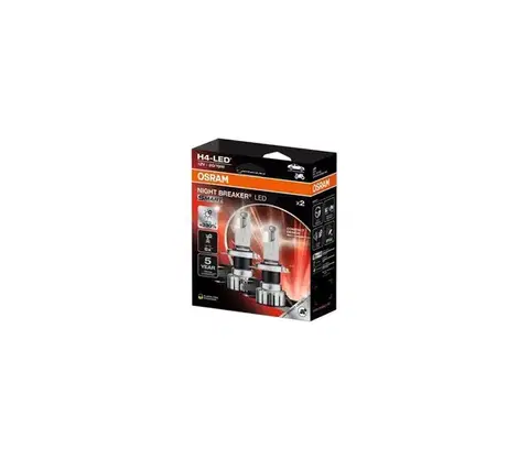 Žiarovky SADA 2x LED autožiarovka NIGHT BREAKER H4 P43t/20/19W/12V - Osram 64193DWNBSM-2HB