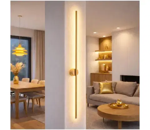 Svietidlá  LED nástenné svietidlo LANA LED/12W/230V 4000K matné zlaté KM-1.197/ZŁOTY MAT