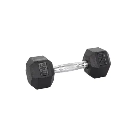 Činky Šesťhranná činka inSPORTline Hexsteel 5 kg