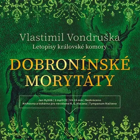 Detektívky, trilery, horory Tympanum Dobronínské morytáty