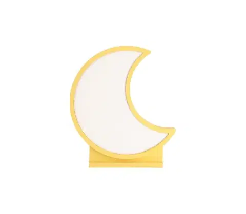 Lampy  LED Detská stolná lampa MOON LED/12W/230V žltá 41-10599