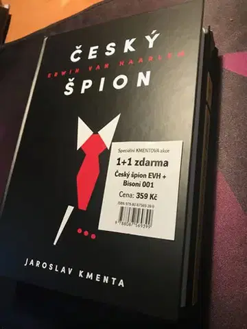 Skutočné príbehy Český špion Erwin van Haarlem + Bisoni 001 - Jaroslav Kmenta,Josef Sytovský