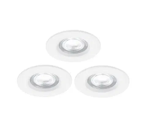 Svietidlá Nordlux-SADA 3x LED Stmievateľné kúpeľňové svietidlo DON SMART LED/4,7W/230V IP65 2210500001
