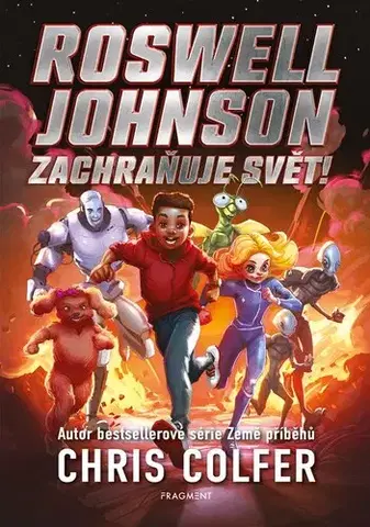 Fantasy, upíri Roswell Johnson zachraňuje svět - Chris Colfer,Veronika Volhejnová
