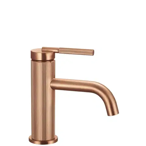 Kúpeľňové batérie REA - Umývadlová batéria Argon Brush Copper Low REA-B2089