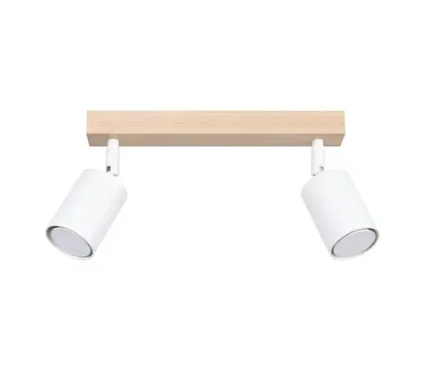 Svietidlá  SL.1286 - Bodové svietidlo VERDO 2xGU10/10W/230V biela SL.1286